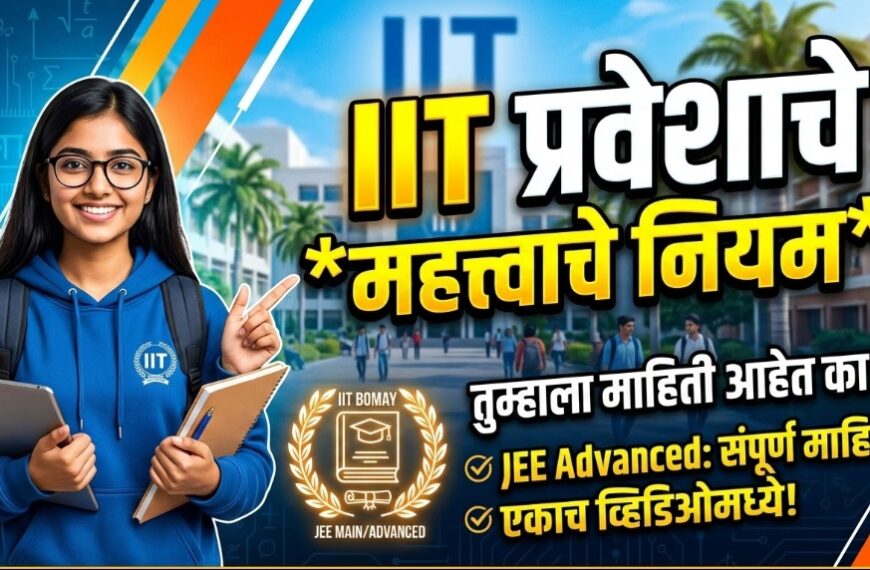 आयआयटी प्रवेशासाठीचे ‘हे’ महत्त्वाचे नियम तुम्हाला माहिती आहेत का?
