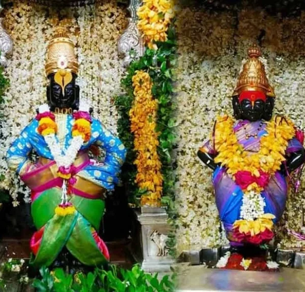 गुढीपाडव्याचा उत्साह: पंढरपूर विठ्ठल-रुक्मिणी मंदिर फुलांच्या अलंकाराने नटले,&hellip;