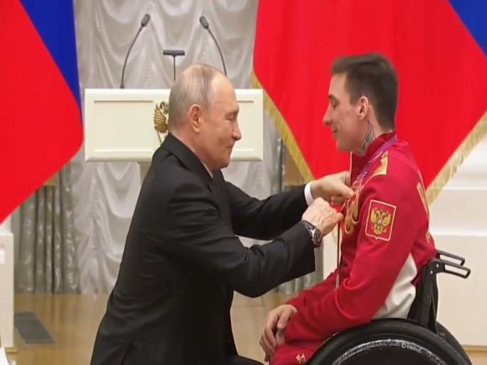 मॉस्कोमध्ये पुतिनकडून पॅरालिम्पिक विजेत्यांचा गौरव: जिद्द आणि यशाचा प्रेरणादायी सन्मान