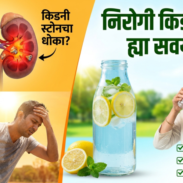 किडनी स्टोन ( Kidney stones ) चा धोका?&hellip;