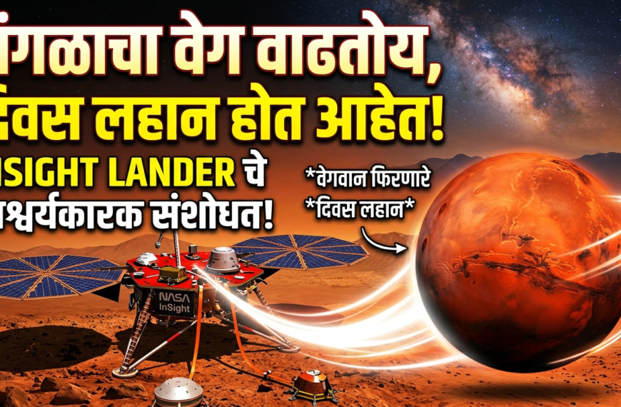 मंगळाचा वेग वाढतोय, दिवस लहान होत आहेत! InSight Lander आश्चर्यकारक संशोधन
