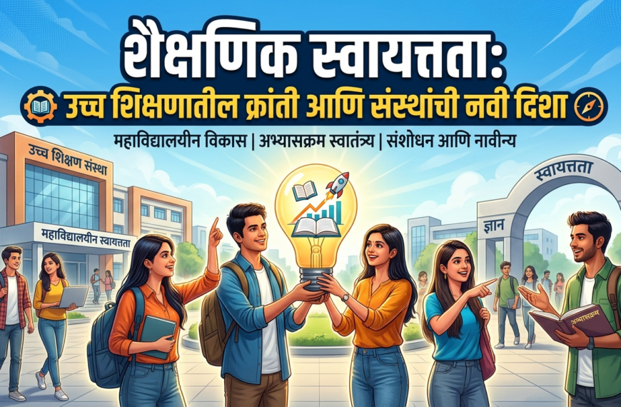 शैक्षणिक स्वायत्तता: उच्च शिक्षणातील क्रांती&hellip;