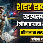शहर हादरले! रहस्यमय नोट लिहिणाऱ्याचा शोध सुरू: पोलिसांचा सखोल तपास