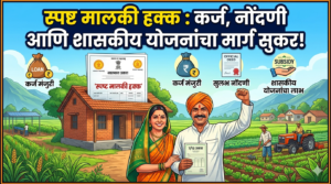 स्पष्ट मालकी हक्क : कर्ज, नोंदणी आणि शासकीय&hellip;