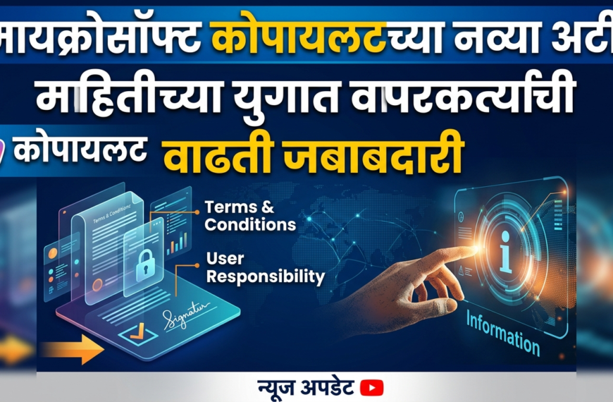 मायक्रोसॉफ्ट कोपायलटच्या नव्या अटी: माहितीच्या युगात वापरकर्त्यांची वाढती जबाबदारी
