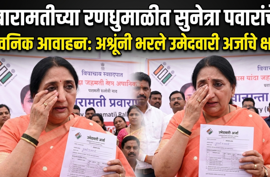 बारामतीच्या रणधुमाळीत सुनेत्रा पवारांचे भावनिक&hellip;