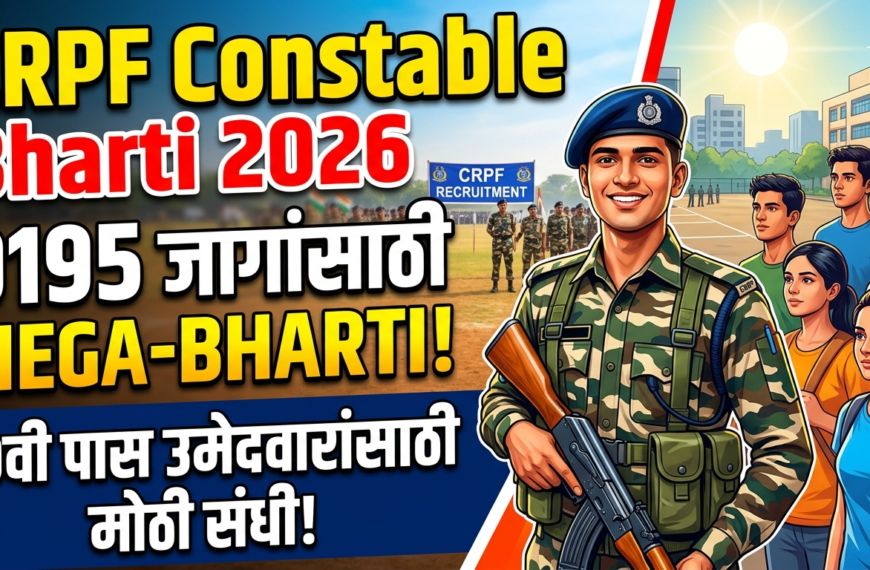 CRPF Constable Bharti 2026 :&hellip;