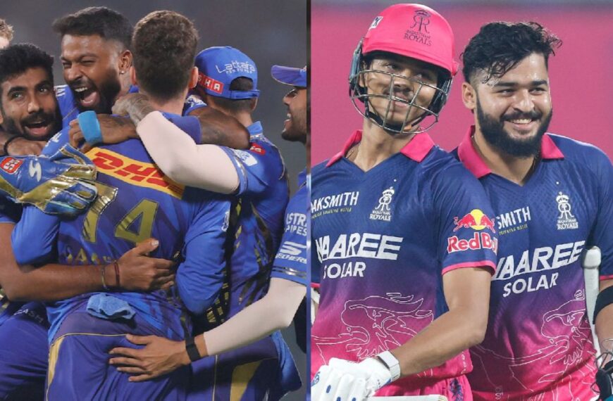 IPL 2026: मुंबई इंडियन्स vs राजस्थान रॉयल्स – तिसऱ्या विजयासाठी दोन्ही संघ सज्ज!