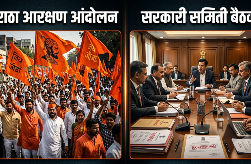 Maratha Reservation: मनोज जरांगेच्या मागण्यांवर छत्रपती संभाजीनगरमध्ये आज&hellip;
